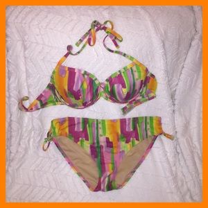 Vintage VS Bikini- Brushstroke